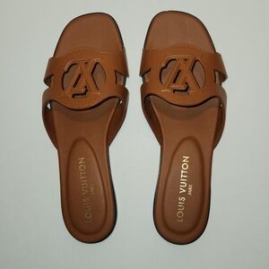 Louis Vuitton Tan Sandals